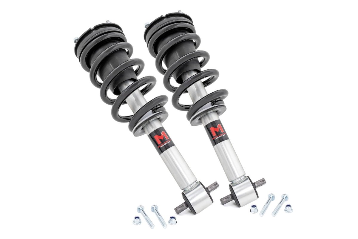 Chevrolet Avalanche Suspension Lift Kit - Front - Rough Country - M1 Loaded Strut Pair - '07-'13